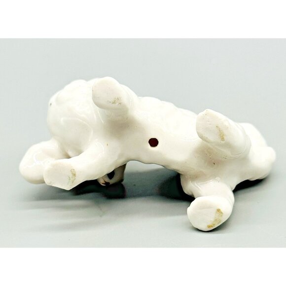 Bone China White Persian Cat Kitten Figurine Japan Lot of 3 Miniature - Picture 4 of 10